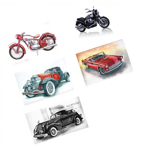 Pánský opasek - rolls royce Packard — foto 4