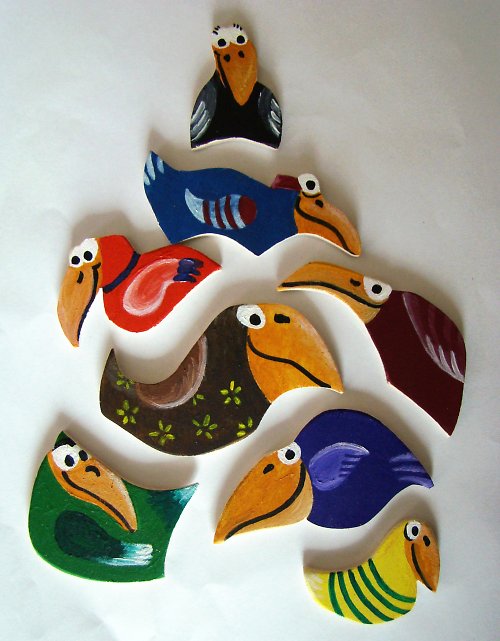 Ptáci - puzzle — foto 2