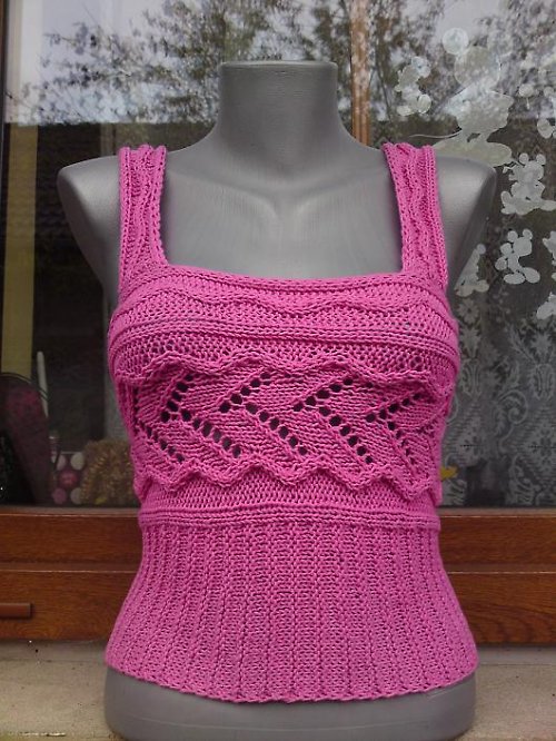 Pletené tílko — foto 3