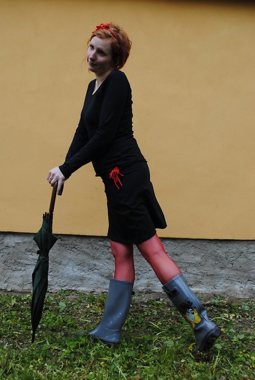 Bavlněná sukně - šňůrkování — foto 5