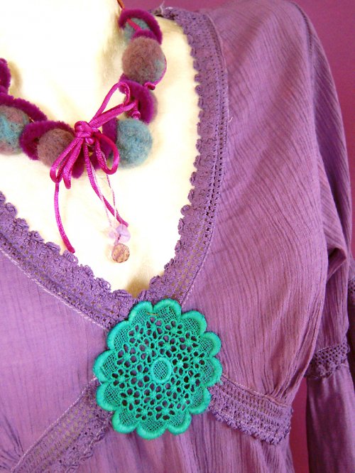 Halenečka violet s pytlíčkem — foto 2