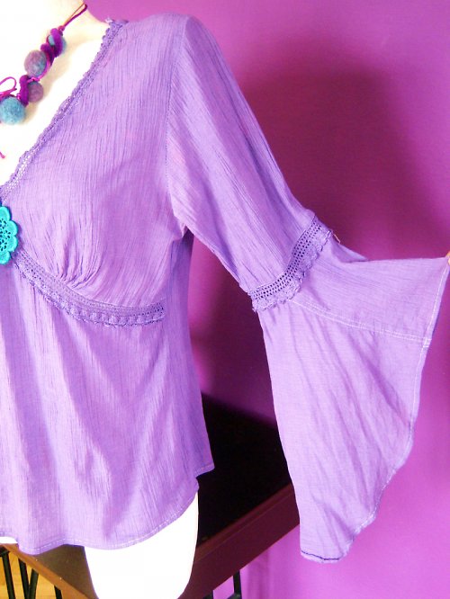 Halenečka violet s pytlíčkem — foto 3