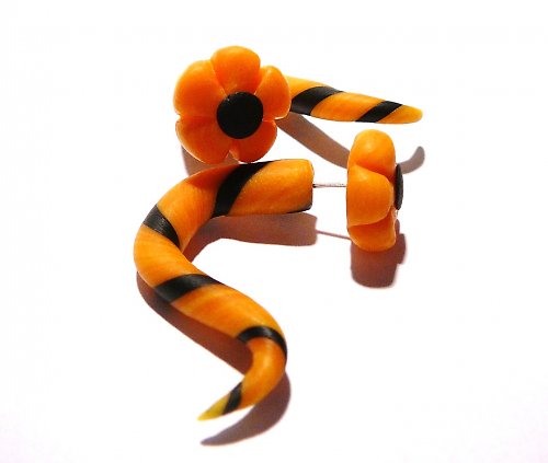 Oranžový květinky — foto 2