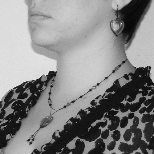 Elegantní srdíčková souprava — foto 4