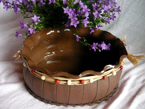 Korálkový z tmavé hlíny — foto 2