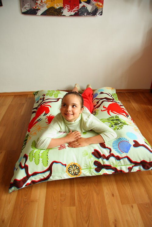 "Lenoch JUNIOR" s krabíky - sedací pytel — foto 2