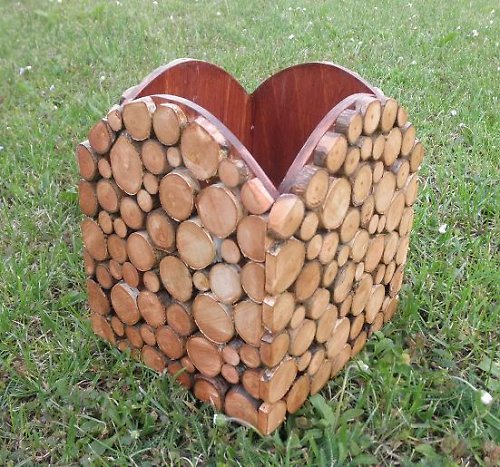 Květináč se špalíčky — foto 3