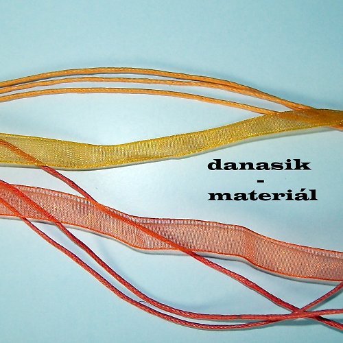 ORANŽOVÉ ŠŇŮRKY 3+1 SVĚTLEJŠÍ — foto 2
