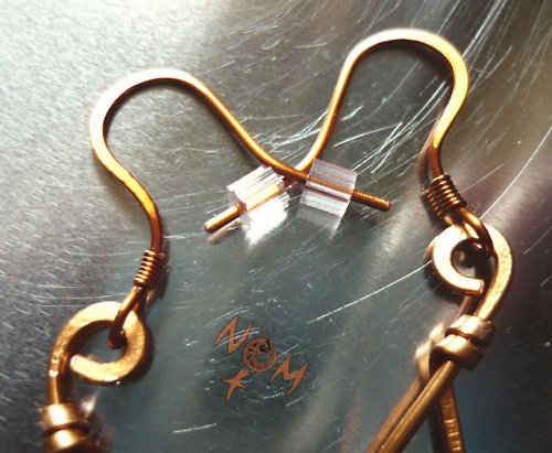 Náušnice s karneolem — foto 4