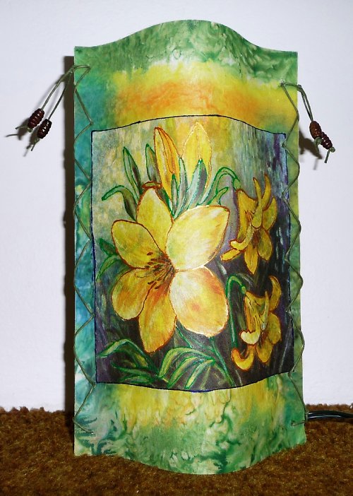 Hedvábná lampa — foto 3