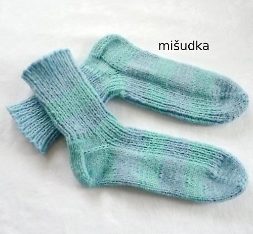 Ponožky jako od maminky - modré 7. — foto 2