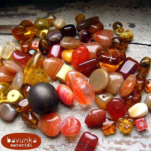Mix - žlutohnědé - 55gr — foto 2