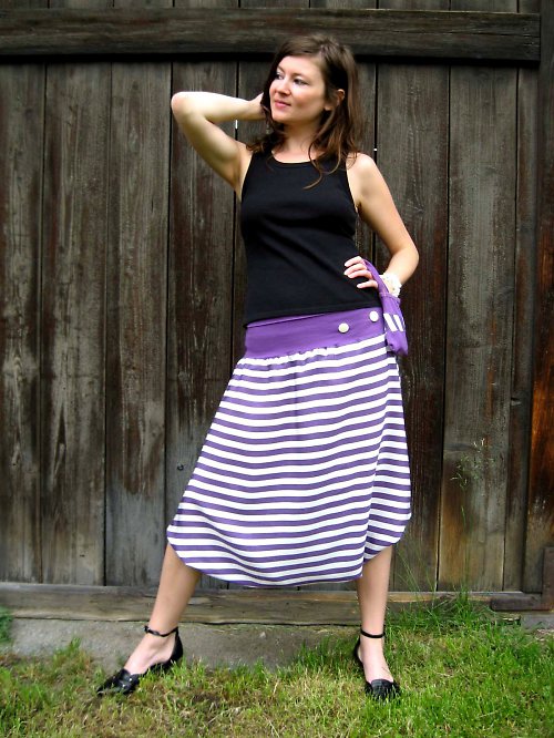 Námořnická Violet s kapsičkou (sleva) — foto 5