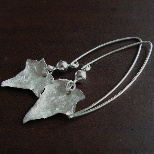 Hedera helix náušnice — foto 3