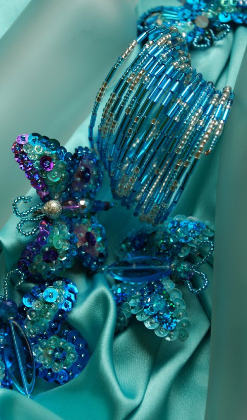Brož motýl "Modrásek" — foto 3