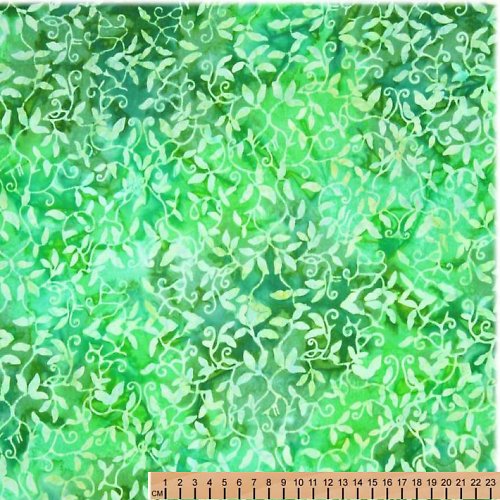 Robert Kaufman Elementals Batiks Vines in Green — foto 2