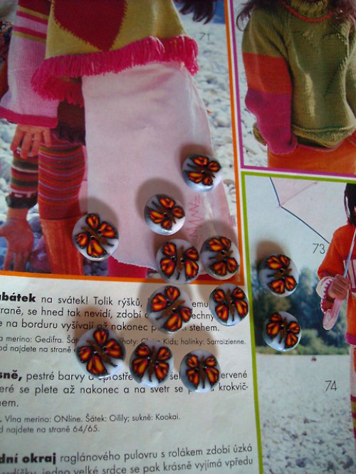 VÝPRODEJ-FIMO knoflíky — foto 2