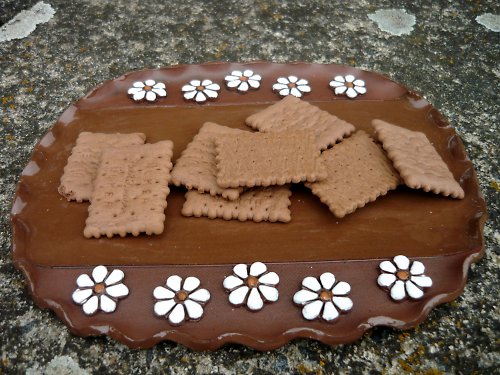 Souprava - bílé kytičky cik cak — foto 5