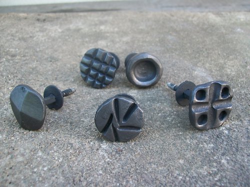 Kované úchytky - relief No. 4 — foto 4