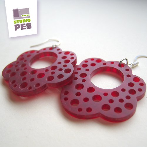 NÁUŠNICE Flower Rings III — foto 5