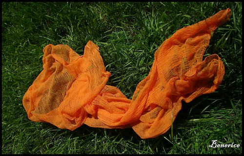 Šála-oranžová — foto 2