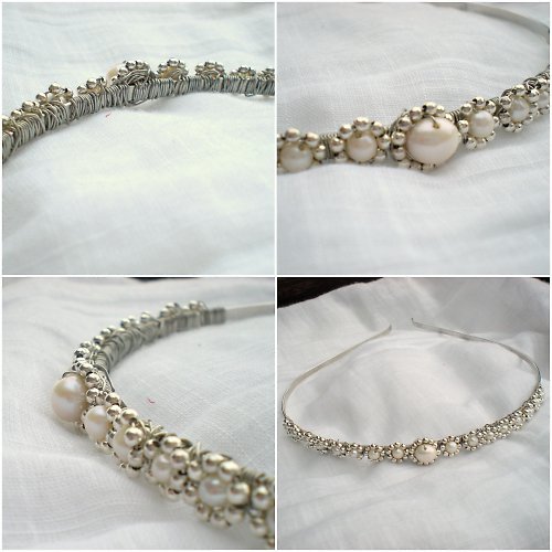 Dame de perles: Perlová čelenka — foto 3