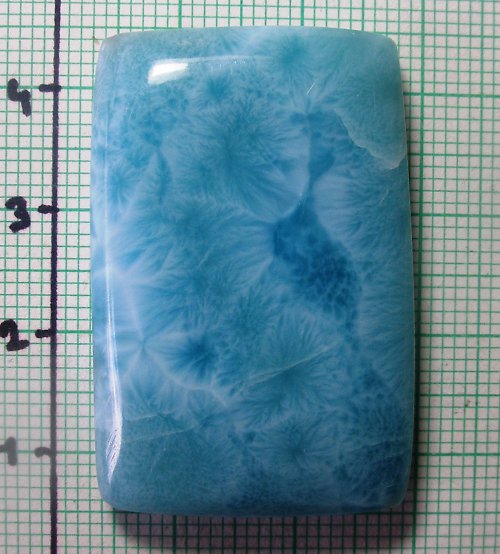 Larimar kabošon - top kvalita — foto 3