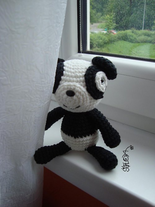 Black n´white friends - panda — foto 5