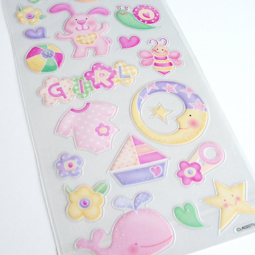 Samolepky - GLITTER GIRL — foto 2