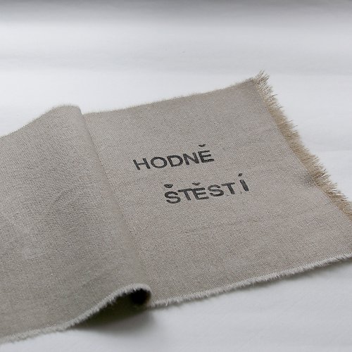 Látkové přání "Hodně štěstí" — foto 2