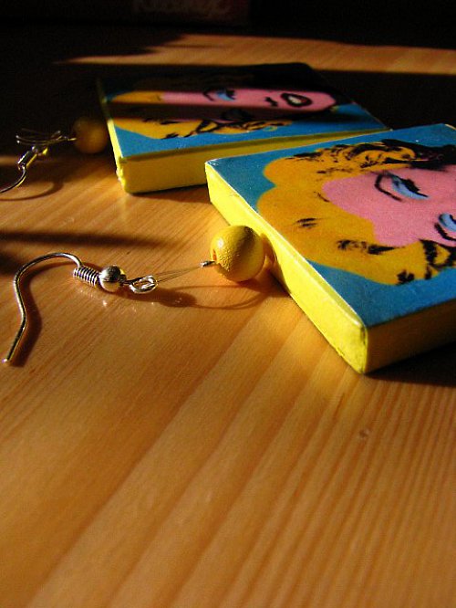 Marilyn Monroe earrings — foto 3