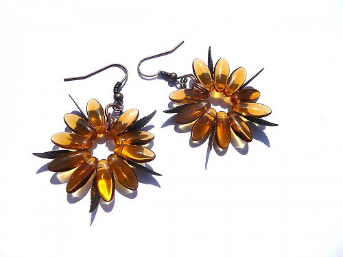 Náhrdelníček : " Amber marguaritas " — foto 3