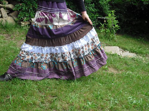 Sukně fialová — foto 3