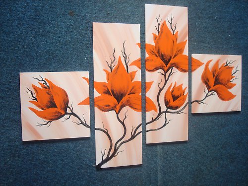 Oranžové květy — foto 2