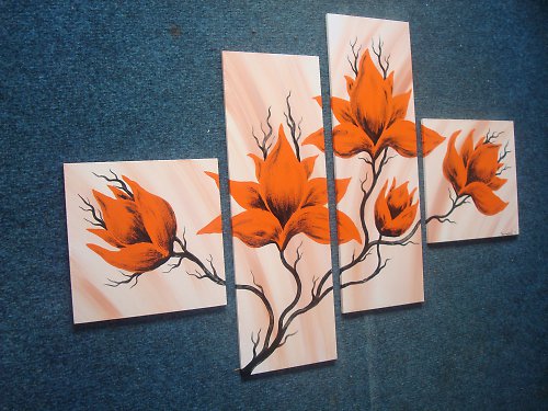 Oranžové květy — foto 3