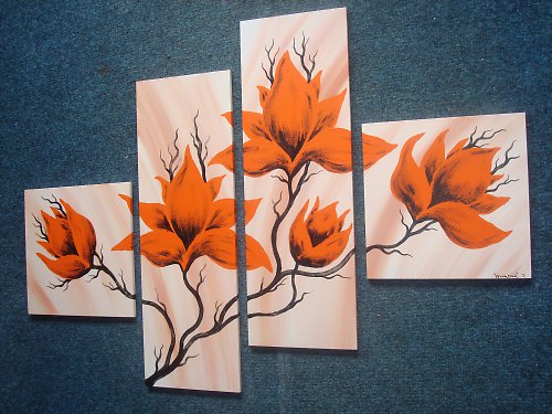 Oranžové květy — foto 4