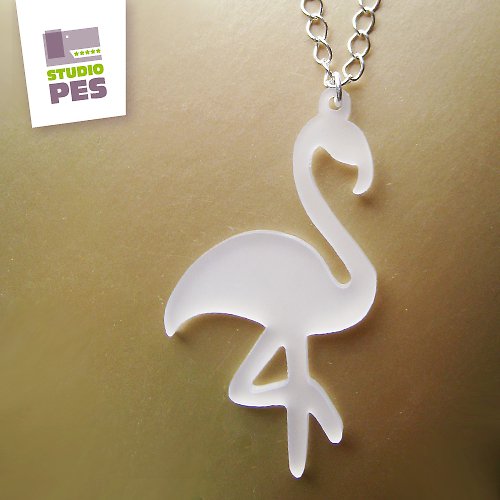 NÁHRDELNÍK Flamingo — foto 3