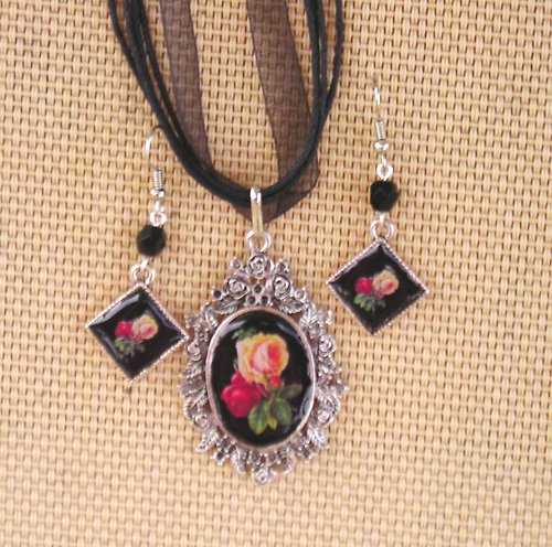 Rose resin - RŮŽE (2) - souprava — foto 4
