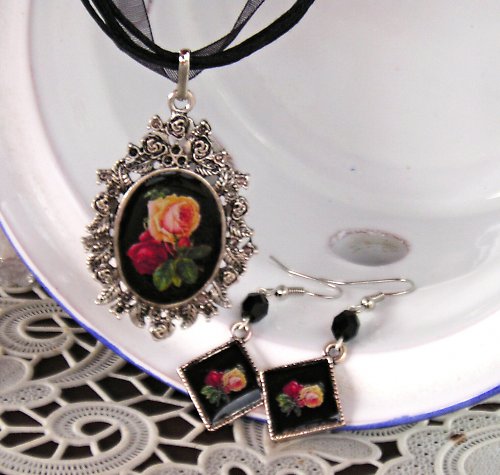 Rose resin - RŮŽE (2) - souprava — foto 6