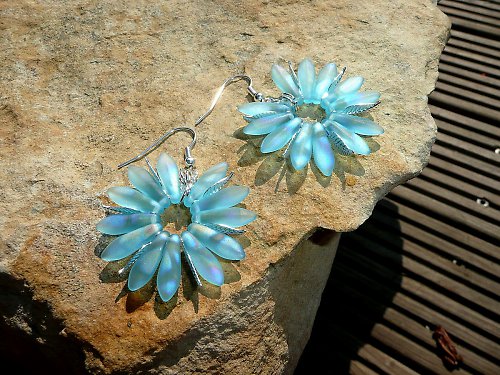 Naušnice : " Marguaritas - so blue ! " — foto 2