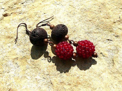 Náramek " Dark red ash " — foto 2