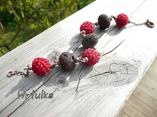 Náramek " Dark red ash " — foto 3