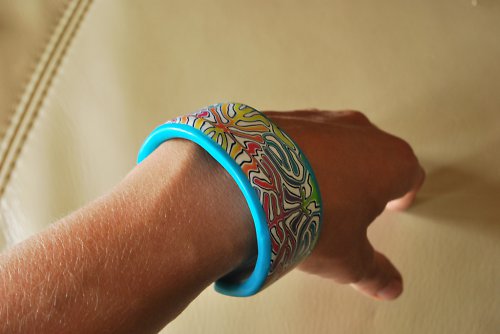 V závitech mozku / náramek "cuff" — foto 4