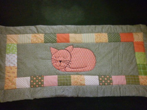 Deka patchwork-kočka — foto 2