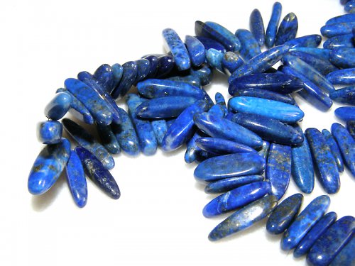 Lapis lazuli korálky - 10 kusů — foto 3