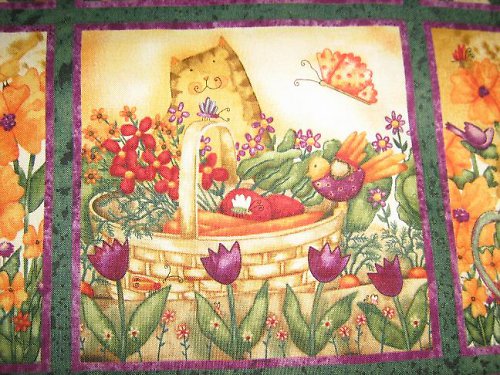 Panel - zahrada s kočičkou — foto 2