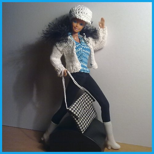 Barbie - Black&White v zimě — foto 2