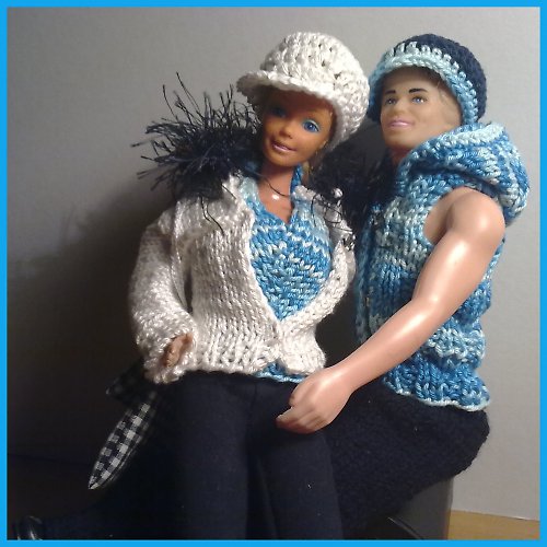 Barbie - Black&White v zimě — foto 3