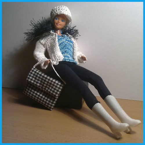 Barbie - Black&White v zimě — foto 6