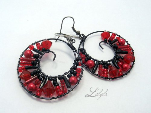 Kruhy - black&red — foto 2